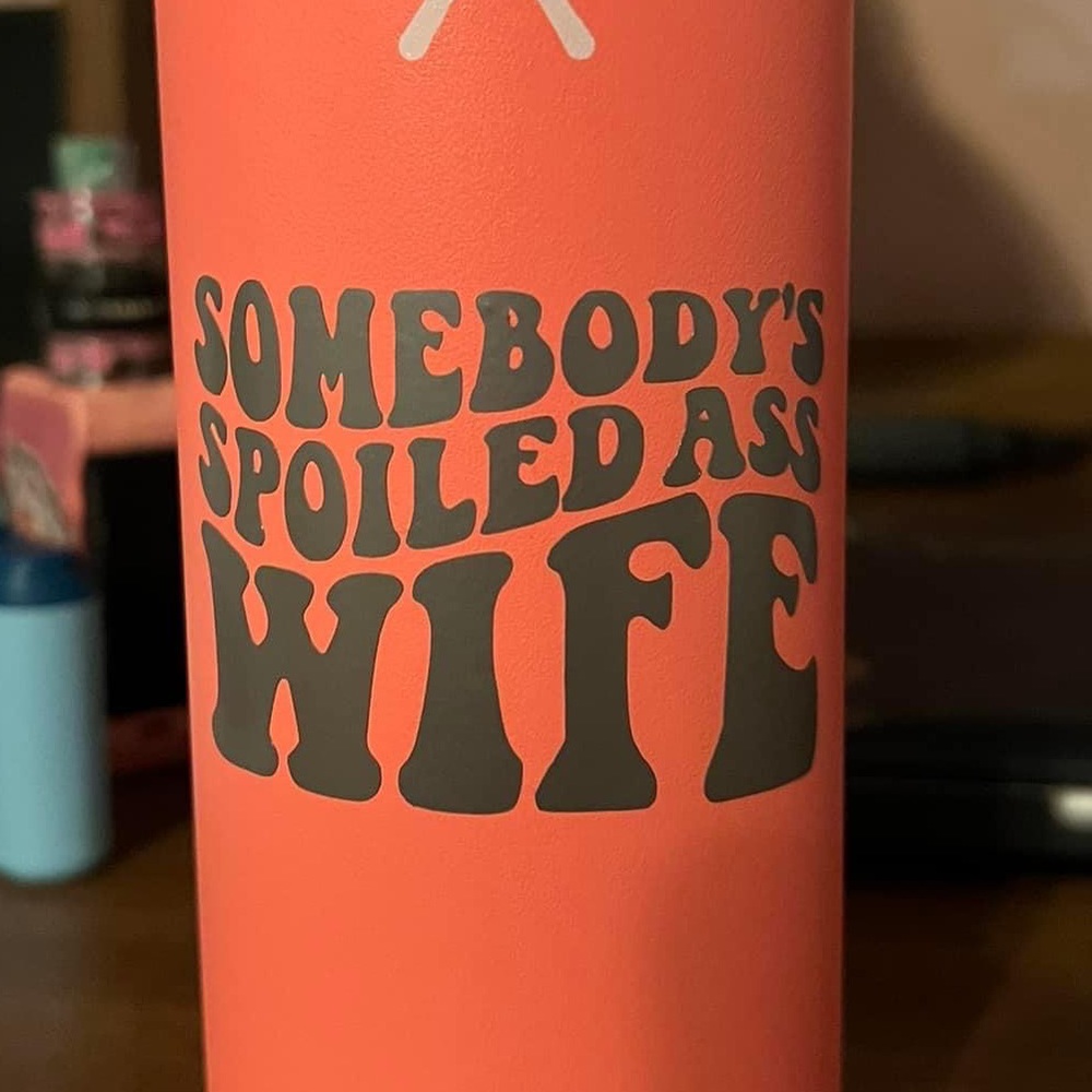 Custom made cups/decals for cups